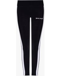 Palm Angels - Leggings With Logo, - Lyst