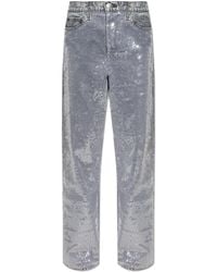 Rag & Bone - Jeans With Shimmering Sequins - Lyst
