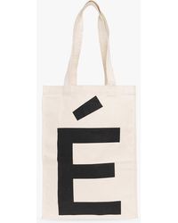 Etudes Studio - Shopper Bag With Logo, - Lyst