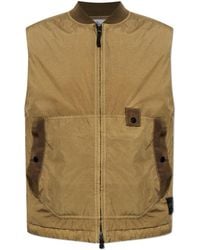 Stone Island - Insulated Vest With Pockets - Lyst