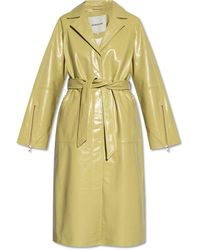 Herskind - Leather Coat 'puch', - Lyst