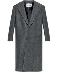 Jil Sander - Wool Coat - Lyst