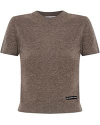 Alexander Wang - Top With Logo Patch - Lyst