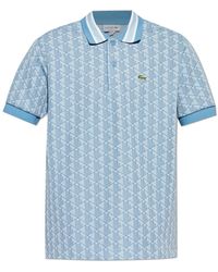 Lacoste Monogram Polo in Brown for Men | Lyst Canada