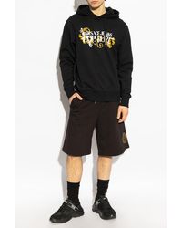 Versace Jeans Couture - Shorts With Embroidered Logo - Lyst