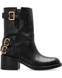 Chloé - Heeled Ankle Boots "Dakota" - Lyst