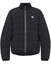 EA7 - Quilted Jacket From The 'Sustainability' Collection - Lyst