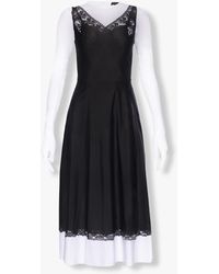 Balenciaga - Dress With Trompe L'Oeil Effect - Lyst