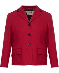 Marni - Wool Blazer - Lyst