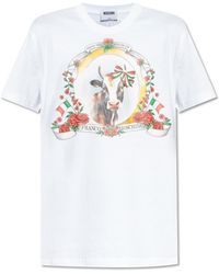 Moschino - T-Shirt With Print - Lyst