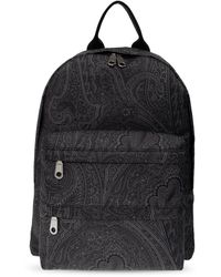 Etro - Patterned Backpack - Lyst