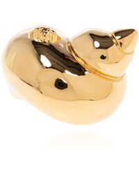 Versace - Shell Motif Ring - Lyst