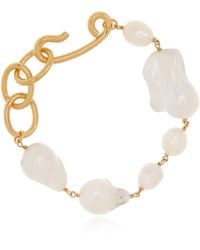 Jil Sander - Pearl-Embellished Bracelet - Lyst