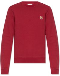 Maison Kitsuné - Sweatshirt With Logo, - Lyst