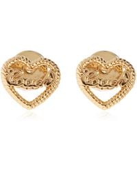 COACH - Brass Earrings - Lyst