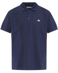 Etro - Cotton Polo With Logo - Lyst