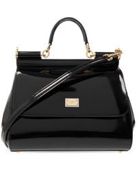 Dolce & Gabbana - Shoulder Bag With Logo - Lyst