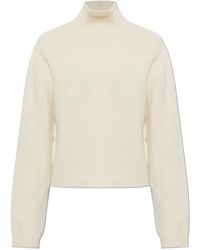 Rohe - Wool Turtleneck With Sewn-In Shoulder Pads - Lyst
