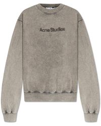 Acne Studios - Sweatshirt With Logo, - Lyst