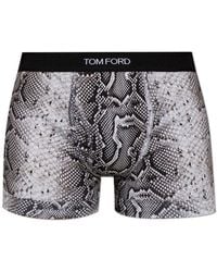 Tom Ford - Cotton Boxers With Animal Motif - Lyst