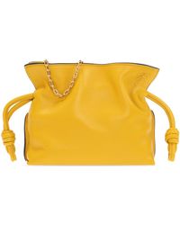 Loewe 'flamenco Nano' Shoulder Bag - Yellow