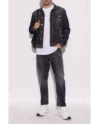 DSquared² - Denim Jacket With A Vintage Effect - Lyst
