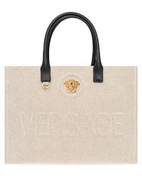 Versace - Handbag Tote Shopping Bag Purse La Medusa - Lyst