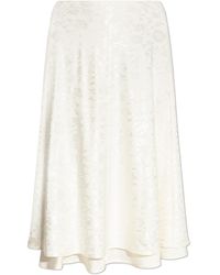 Jil Sander - Skirt With Floral Motif - Lyst