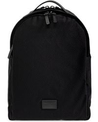 Giorgio Armani - Backpack With Logo Patch - Lyst