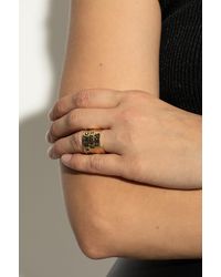 Givenchy - Ring With Engraved Logo - Lyst