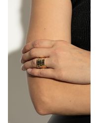Givenchy - Ring With Engraved Logo - Lyst