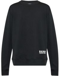 Balmain - Sweatpants With Printed Logo - Lyst