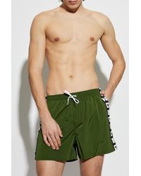 DSquared² - Swim Shorts With Logo - Lyst