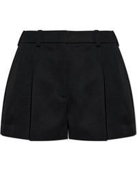 Givenchy - Wool Shorts With Pleats - Lyst