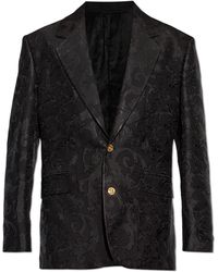 Versace - Blazer With "Barocco" Pattern - Lyst