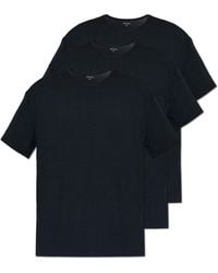 Paul Smith - Three-Pack Of Underwear T-Shirts - Lyst