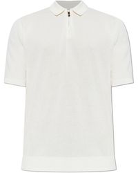 Eleventy - Cotton Polo - Lyst