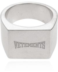 Vetements - Ring With Logo - Lyst