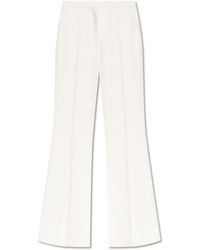 Givenchy - Trousers With Flared Legs And Creases - Lyst