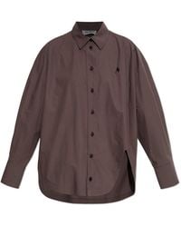 The Attico - Shirt With Logo - Lyst