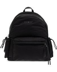 Emporio Armani - Backpack With Logo - Lyst