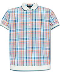 DSquared² - Checked Polo Shirt, - Lyst