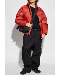Y-3 - Down Jacket With A Pattern - Lyst