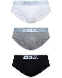 DIESEL - 'Umbr-Andre' Briefs Three-Pack - Lyst