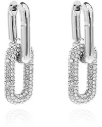 Marc Jacobs - Earrings With Shimmering Crystals - Lyst