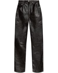 Rag & Bone - Leather Trousers - Lyst