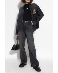 KENZO - Top With A Stand-Up Collar - Lyst