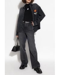 KENZO - Top With A Stand-Up Collar - Lyst