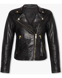 AllSaints - ‘Dalby’ Leather Jacket - Lyst