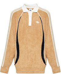 adidas Originals - Polo With Embroidered Logo - Lyst